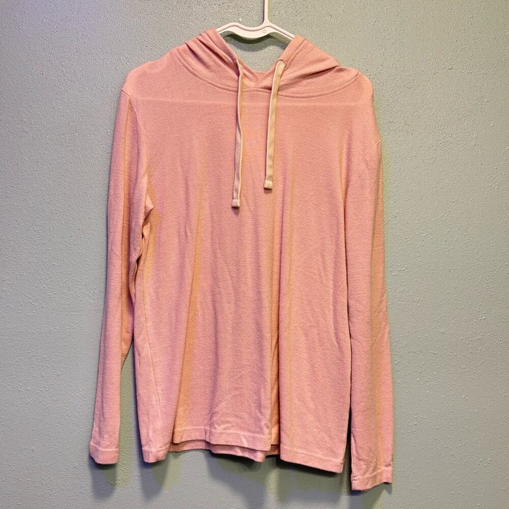 Zyia Active Light Pink Lightweight Hoodie Size XS